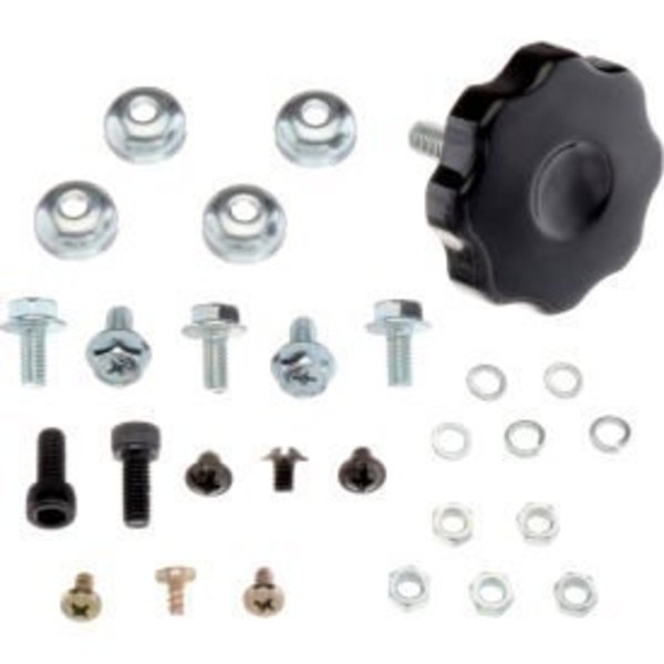 Global Equipment Replacement Hardware Kit for Global Wall Mounted Fans 258321, 258322, 607050, 607051 MI0817R-HW